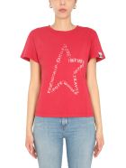 Golden Goose Star Values T-shirt Golden Goose Star Values T-shirt - FUCSIA