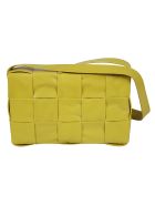 Weave Shoulder Bag Bottega Veneta Weave Shoulder Bag - Mirabelle/Silver