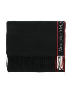 Alexander McQueen Logo Scarf Alexander McQueen Logo Scarf - Nero