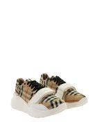 Burberry Regis - Vintage Check Cotton Trainer Burberry Regis - Vintage Check Cotton Trainer - Archive Beige