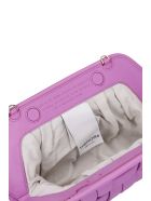 THEMOIRè Bios Weaved Clutch In Viola Faux Leather THEMOIRè Bios Weaved Clutch In Viola Faux Leather - Viola