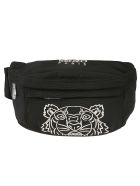 Kenzo Spring Embroidered Belt Bag Kenzo Spring Embroidered Belt Bag - Black