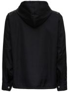 Givenchy Black Windbreaker In 4g Jacquard Nylon Givenchy Black Windbreaker In 4g Jacquard Nylon - Black