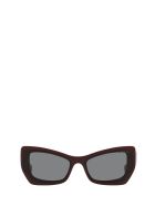 Miu Miu Miu Miu Mu 07xs Pink Bordeaux Sunglasses Miu Miu Miu Miu Mu 07xs Pink Bordeaux Sunglasses - Pink Bordeaux
