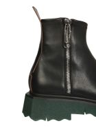 Off-White Leather Boots Off-White Leather Boots - Nero/nero