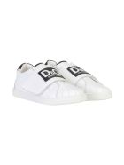 Dolce & Gabbana White Sneakers Dolce & Gabbana White Sneakers - Bianco/nero