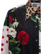 Dolce & Gabbana Oversize Cotton Poplin Shirt Dolce & Gabbana Oversize Cotton Poplin Shirt - Multicolor