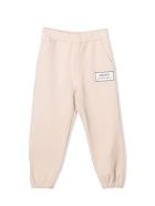 Douuod Ecru Nude Stretch-cotton Track Trousers Douuod Ecru Nude Stretch-cotton Track Trousers - Bianco