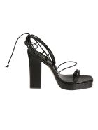 Paris Texas Carine Platform Sandals Paris Texas Carine Platform Sandals - Black