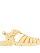 Melissa Yellow Sandals For Girl With Daisies Melissa Yellow Sandals For Girl With Daisies - Yellow