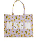 Msgm Cotton Shopper MSGM Cotton Shopper - LILAC