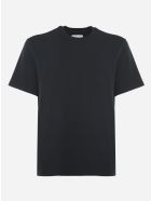 Bottega Veneta Cotton Jersey T-shirt With Tone-on-tone Logo Bottega Veneta Cotton Jersey T-shirt With Tone-on-tone Logo - Inkwell