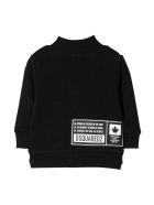 Dsquared2 Unisex Black Sweatshirt Dsquared2 Unisex Black Sweatshirt - Nero