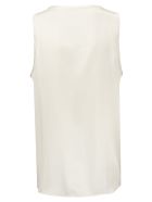 Brunello Cucinelli Stretch Satin Top Brunello Cucinelli Stretch Satin Top - White
