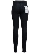 Frame Black Coated Denim Skinny Jeans Frame Black Coated Denim Skinny Jeans - Black
