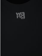 T By Alexander Wang Crystal Logo T-shirt T by Alexander Wang Crystal Logo T-shirt - BLACK