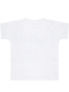 Dolce & Gabbana White T-shirt For Babykids With Crown Dolce & Gabbana White T-shirt For Babykids With Crown - White