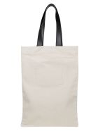 Jil Sander Flat Shopper Grande Jil Sander Flat Shopper Grande - Natural