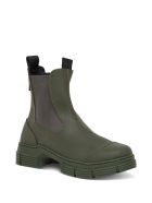 Ganni Green Boots In Recycled Rubber Ganni Green Boots In Recycled Rubber - Green
