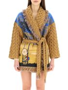 Icon Jacquard Snoopy Palms Cardigan Alanui Icon Jacquard Snoopy Palms Cardigan - Multicolor