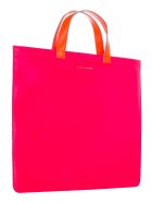 Comme Des Garcons Wallet Fluo Slim Tote Comme des Garçons Wallet Comme Des Garcons Wallet Fluo Slim Tote - PINK YELLOW
