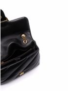 Pinko Love Crossbody Bag In Black Leather Pinko Love Crossbody Bag In Black Leather - Black