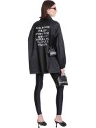 Balenciaga Casual Jacket In Black Polyester Balenciaga Casual Jacket In Black Polyester - black