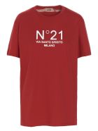 N.21 'n21 Santo Spirito' T-shirt N.21 'n21 Santo Spirito' T-shirt - Red