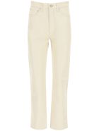 AGOLDE Recycled Leather Trousers AGOLDE Recycled Leather Trousers - POWDER (Beige)