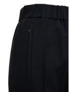 Tela Black Pants In Wool Blend Tela Black Pants In Wool Blend - Black