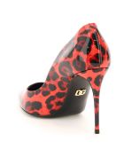 Dolce & Gabbana Printed Patent Leather Pumps Dolce & Gabbana Printed Patent Leather Pumps - Nero e Rosso