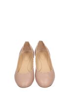 Chloé Lauren Ballet Plain Leather Ballet Chloé Lauren Ballet Plain Leather Ballet - C Pink Tea