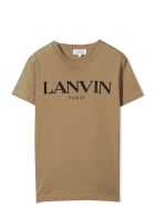 Lanvin T-shirt With Print Lanvin T-shirt With Print - Khaki