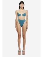 Oseree Lumiere 90s Balconette Beachwear Oseree Lumiere 90s Balconette Beachwear - blue