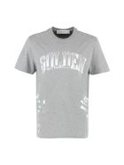 Golden Goose Printed Cotton T-shirt Golden Goose Printed Cotton T-shirt - grey