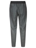 Moncler Ribbed Waist Track Pants Moncler Ribbed Waist Track Pants - Nero