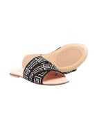 Elisabetta Franchi La Mia Bambina Black Sandals Elisabetta Franchi La Mia Bambina Black Sandals