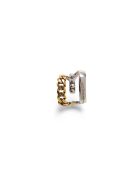 Alexander McQueen Punk Antique Brass Earring Alexander McQueen Punk Antique Brass Earring - Metallic