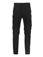 Man Cargo Pant In Black Japanese Wool Serge Alexander McQueen Man Cargo Pant In Black Japanese Wool Serge - Black