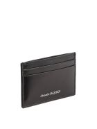 Alexander McQueen Black Leather Logo Cardholder Alexander McQueen Black Leather Logo Cardholder - Black