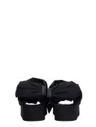 RED Valentino Flats In Black Synthetic Fibers RED Valentino Flats In Black Synthetic Fibers - black