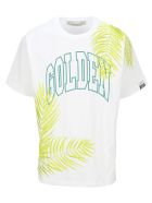 Golden Goose Golden Logo-print Golden Goose Golden Logo-print - WHITE