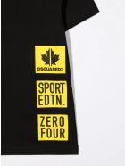 Kids Sport Edtn. Black T-shirt Dsquared2 Kids Sport Edtn. Black T-shirt