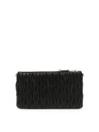 Miu Miu Matelasse Chain Pouch Miu Miu Matelasse Chain Pouch - Nero