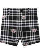 Burberry Black Shorts For Baby Kids With Bears Burberry Black Shorts For Baby Kids With Bears - Black