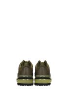 Givenchy Giv 1 Sneakers In Green Synthetic Fibers Givenchy Giv 1 Sneakers In Green Synthetic Fibers - green