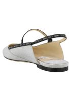 Jimmy Choo Ree Flat Jimmy Choo Ree Flat - Silver