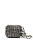 Kara Crystal Crossbody Wallet Kara Crystal Crossbody Wallet - Grey