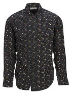 Shirt Multi Stars Saint Laurent Shirt Multi Stars - Nero