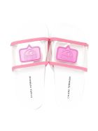 Chiara Ferragni Sandals With Embossed Logo Chiara Ferragni Sandals With Embossed Logo - Rosa